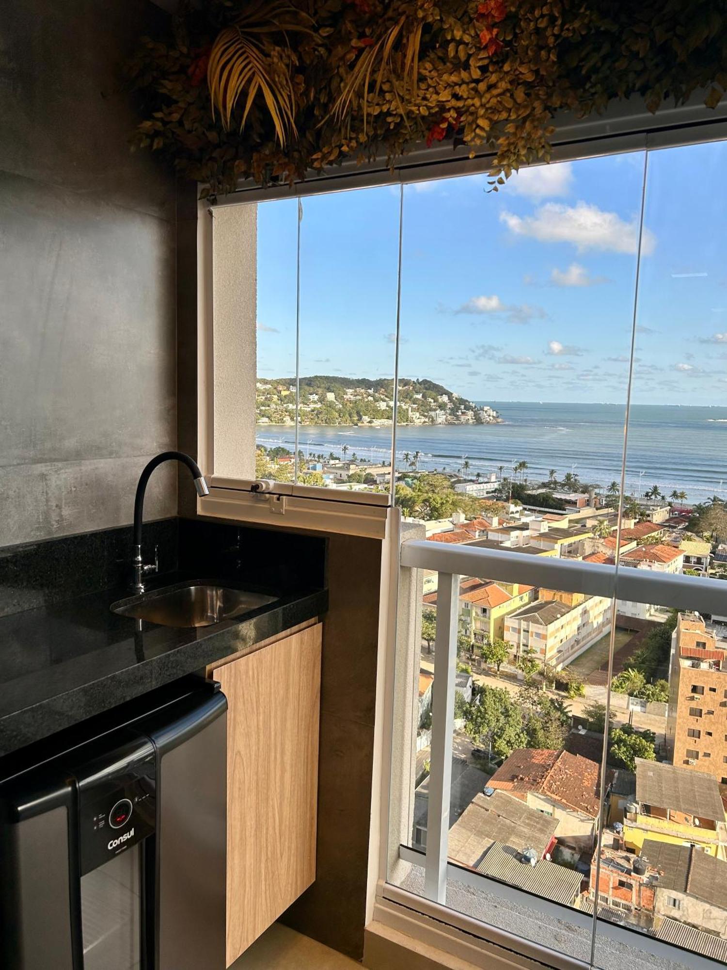 Apt Enseada Vista Mar Guarujá Exteriér fotografie